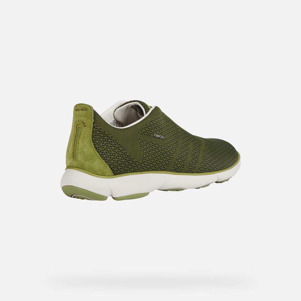 Basket Geox Nebula - Vert Olive - Homme 014397-MKP